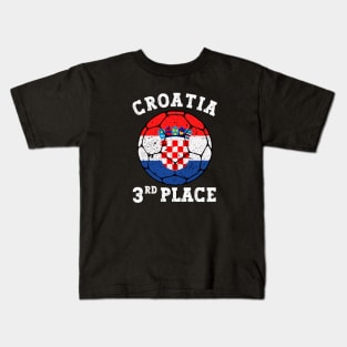 Croatia Football 3rd Place Kids T-Shirt